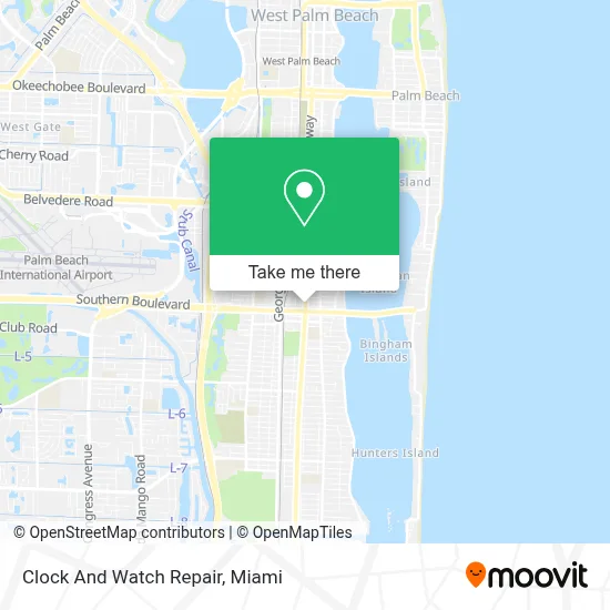 Clock And Watch Repair map