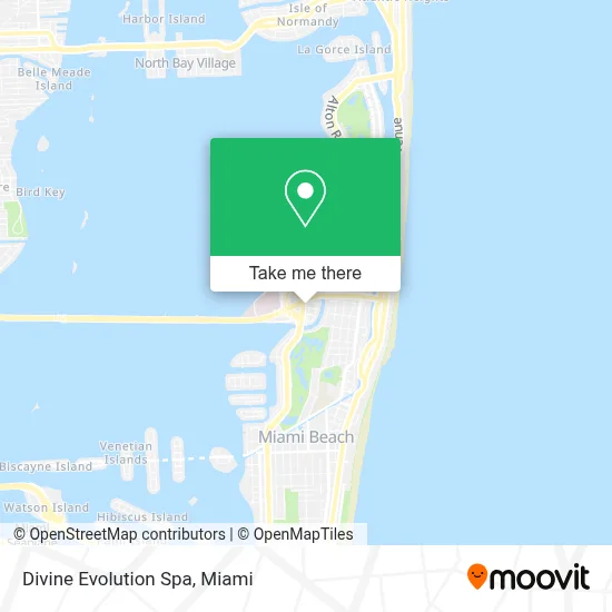 Divine Evolution  Spa map