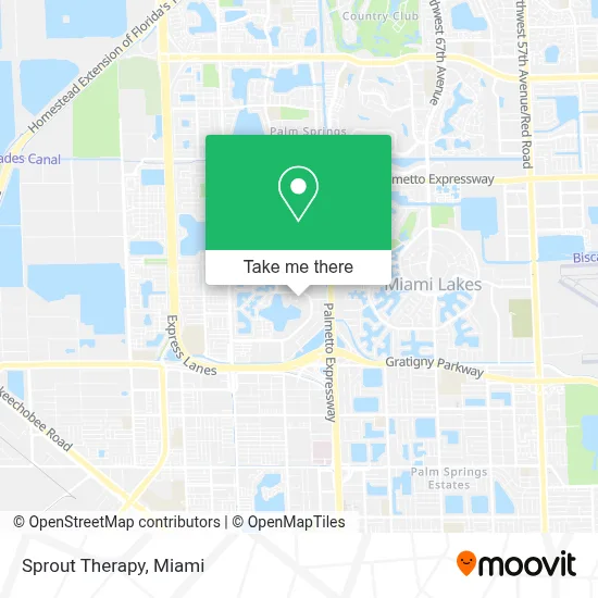 Sprout Therapy map