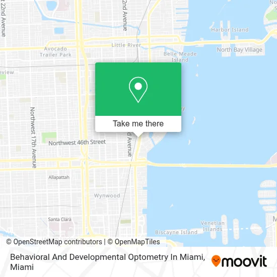 Behavioral And Developmental Optometry In Miami map