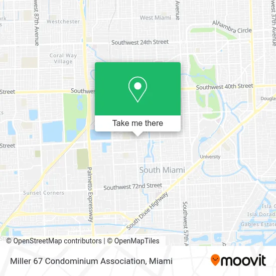 Miller 67 Condominium Association map