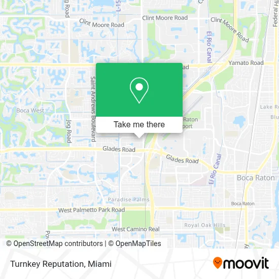 Turnkey Reputation map