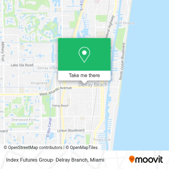 Index Futures Group- Delray Branch map