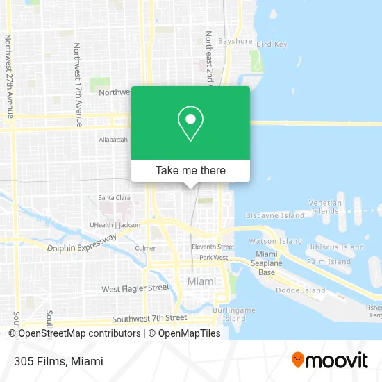 305 Films map