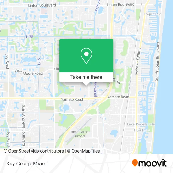 Key Group map