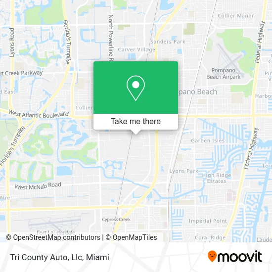 Tri County Auto, Llc map