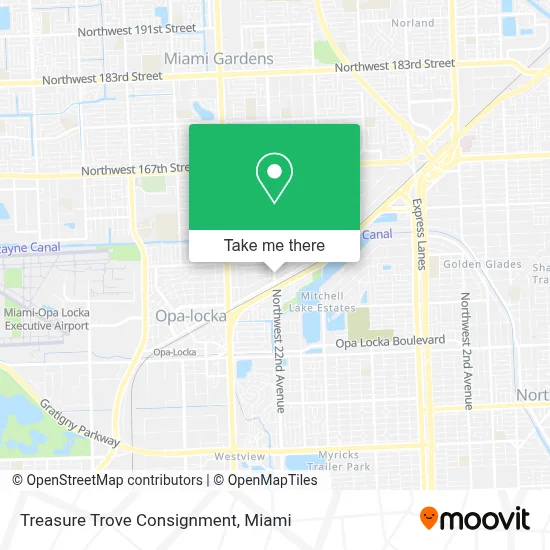Treasure Trove Consignment map