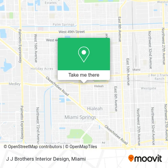 J J Brothers Interior Design map