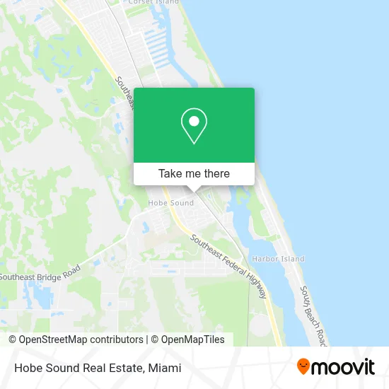 Hobe Sound Real Estate map