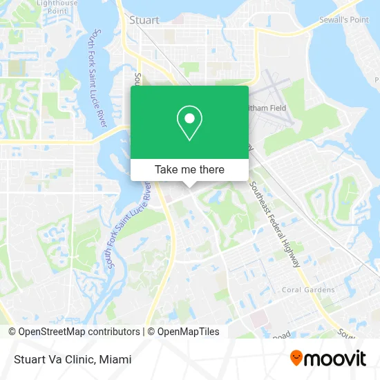 Stuart Va Clinic map