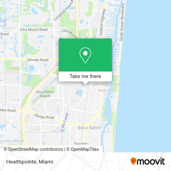 Healthpointe map