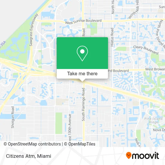 Citizens Atm map