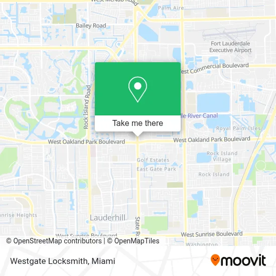 Westgate Locksmith map