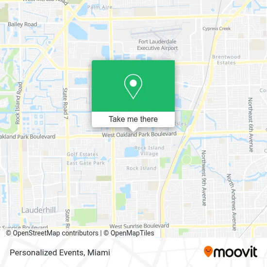 Personalized Events map