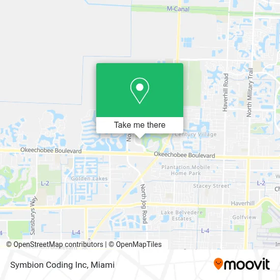 Symbion Coding Inc map