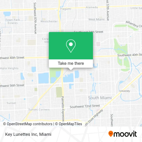 Key Lunettes Inc map