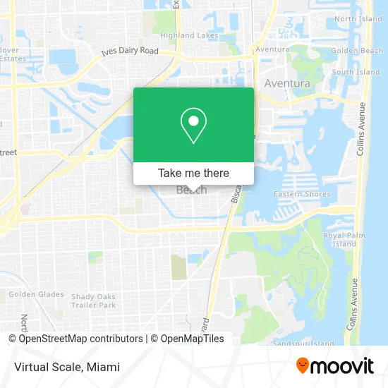 Virtual Scale map