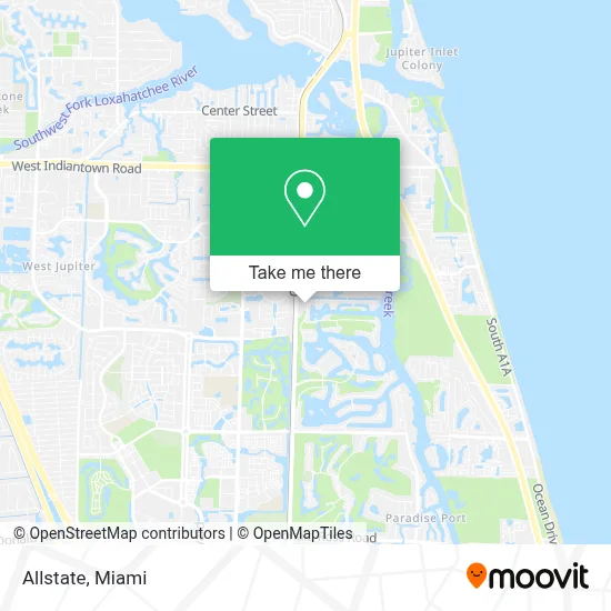 Allstate map