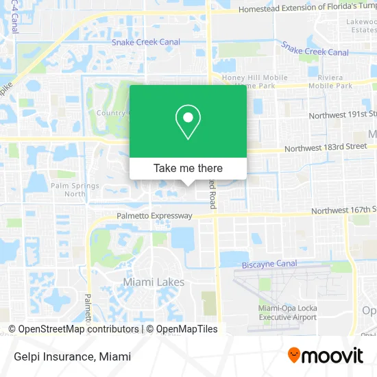 Gelpi Insurance map