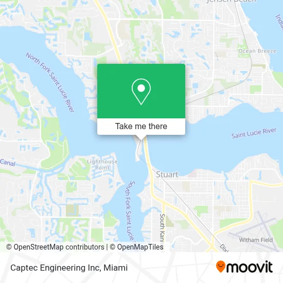 Captec Engineering Inc map