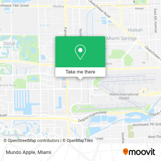 Mundo Apple map