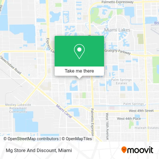 Mg Store And Discount map