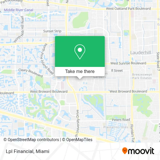 Lpl Financial map