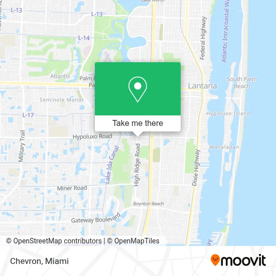 Chevron map