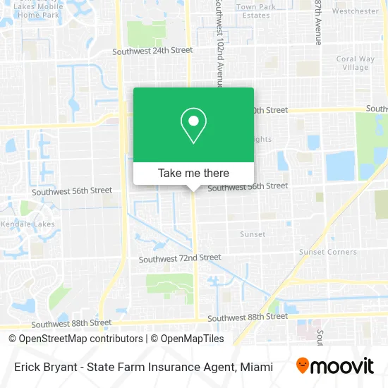 Erick Bryant - State Farm Insurance Agent map