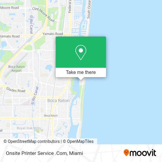 Onsite Printer Service .Com map