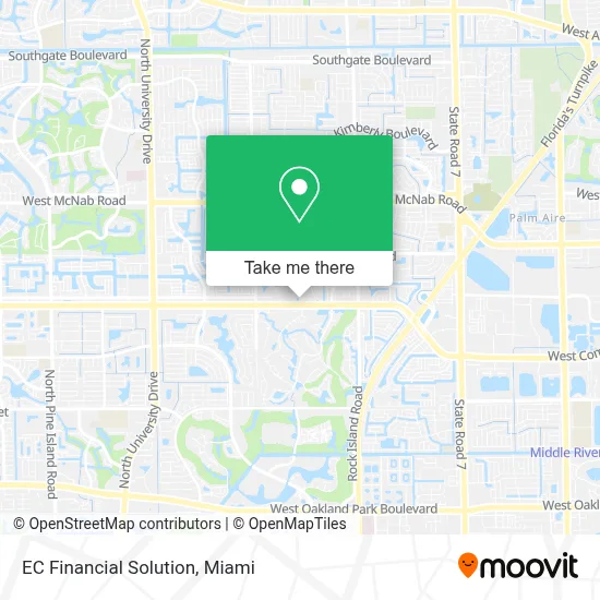 EC Financial Solution map