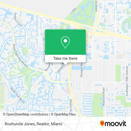 Roshunda Jones, Realtor map