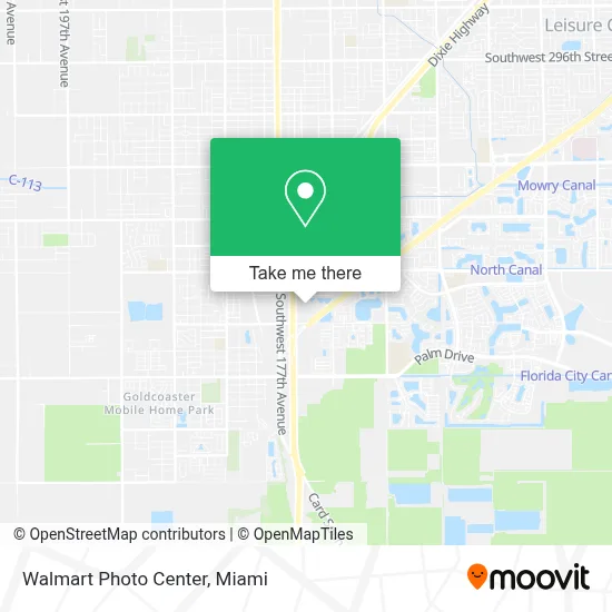 Walmart Photo Center map