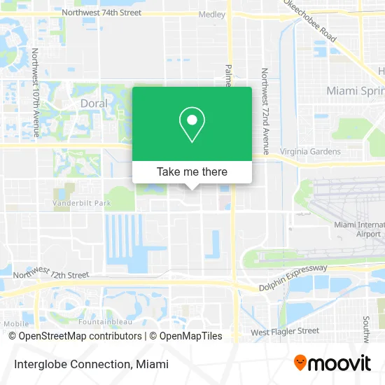 Interglobe Connection map