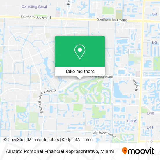 Allstate Personal Financial Representative map