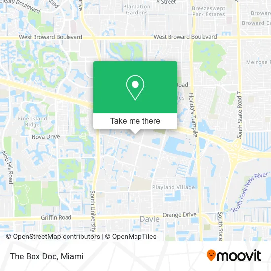 The Box Doc map
