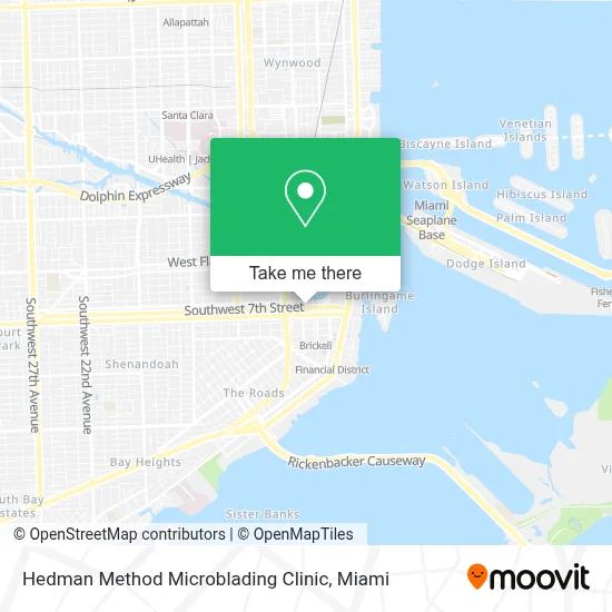 Hedman Method Microblading Clinic map