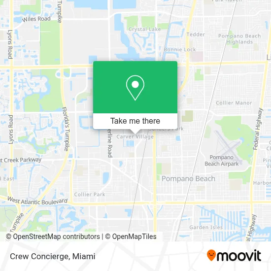 Crew Concierge map