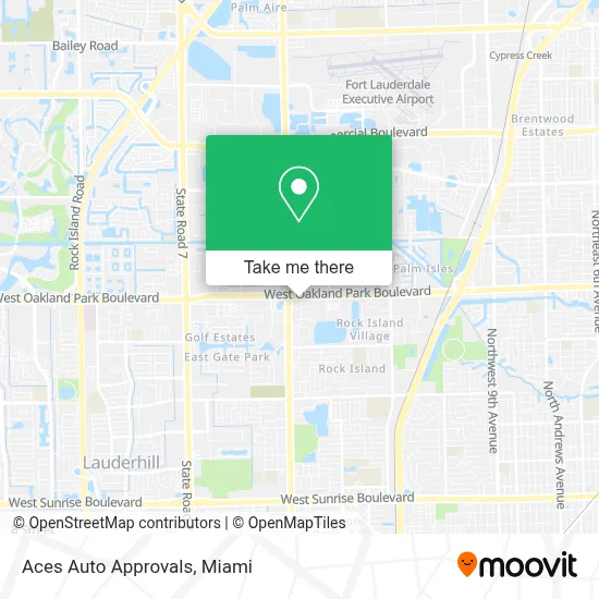 Aces Auto Approvals map