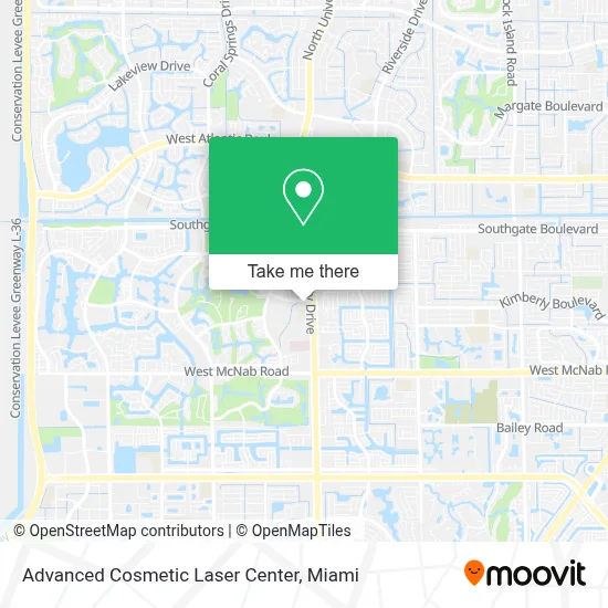 Advanced Cosmetic Laser Center map