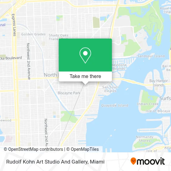 Rudolf Kohn Art Studio And Gallery map