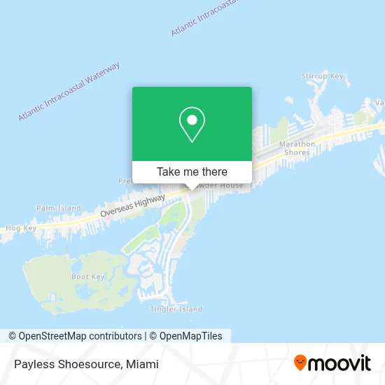 Payless Shoesource map