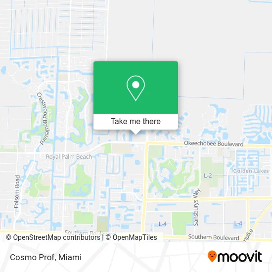 Cosmo Prof map