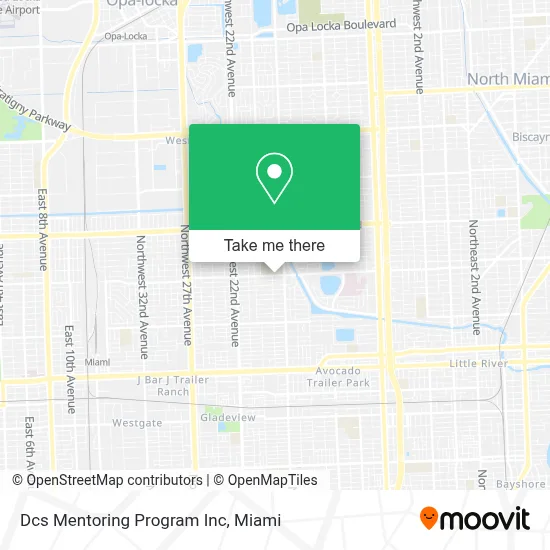 Dcs Mentoring Program Inc map