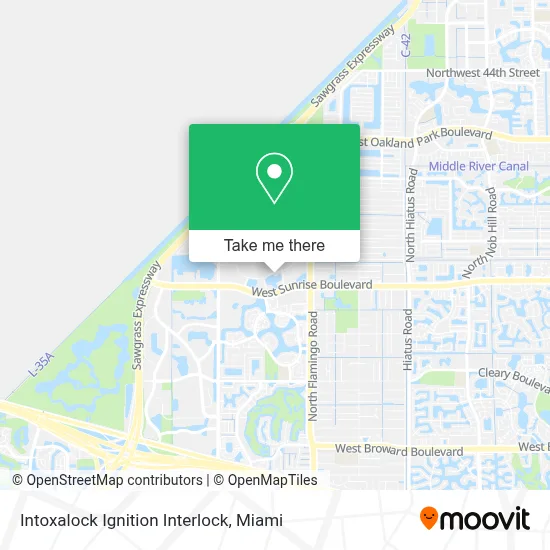 Intoxalock Ignition Interlock map