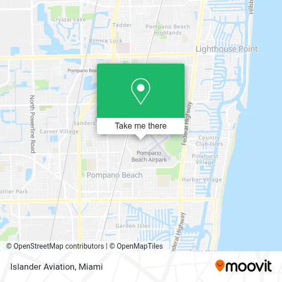 Islander Aviation map