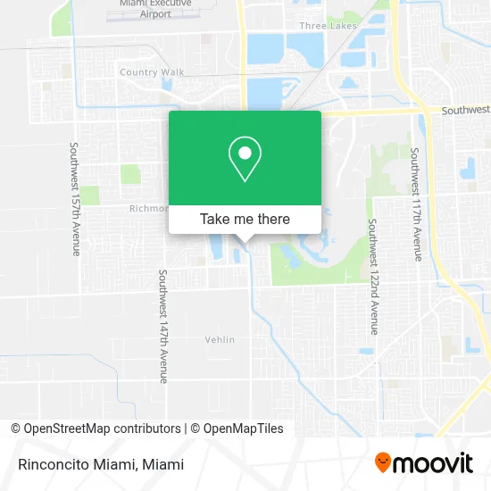 Rinconcito Miami map