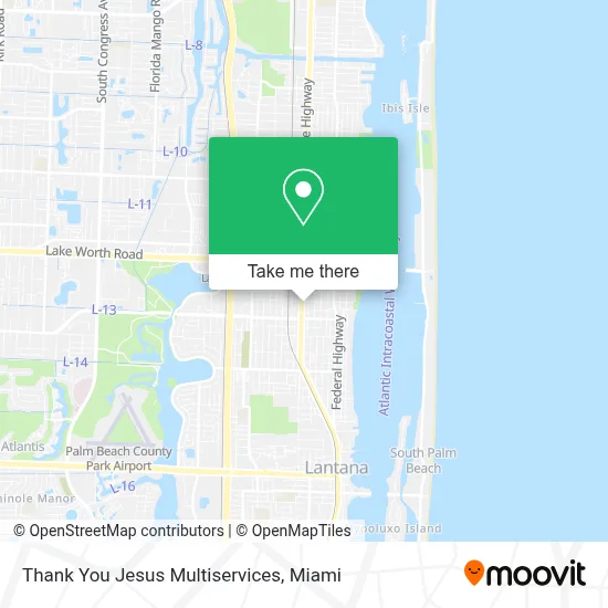 Thank You Jesus Multiservices map