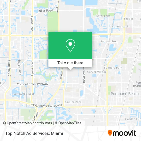 Top Notch Ac Services map