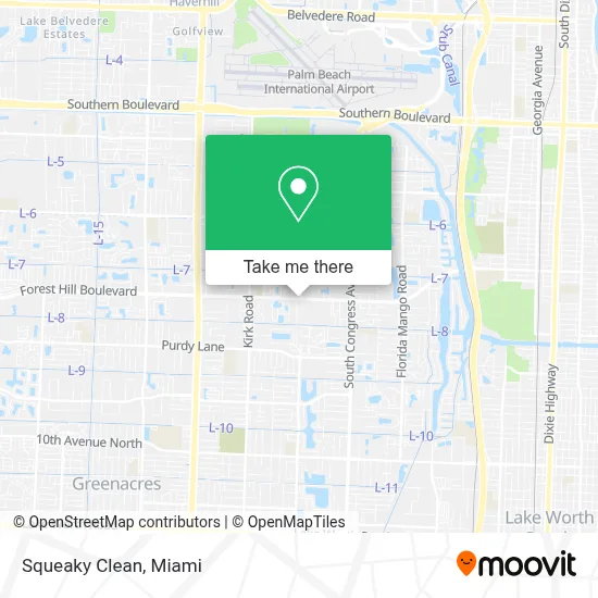 Squeaky Clean map